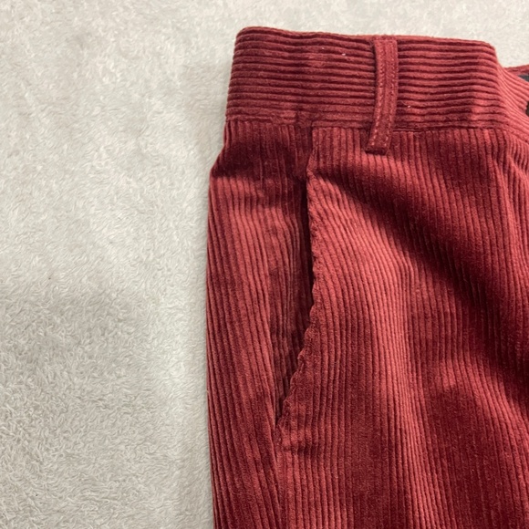 Corduroy Trousers Straight Leg Size XS Long - Picture 9 of 14